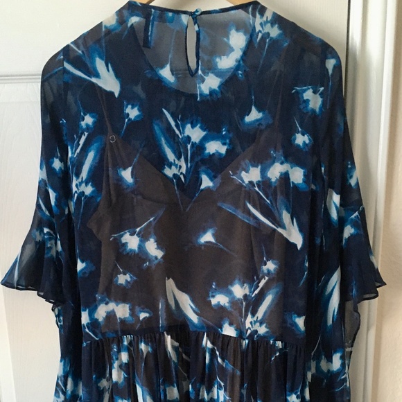 BCBG “Jeannie” Silk Chiffon Dress - Picture 2 of 7